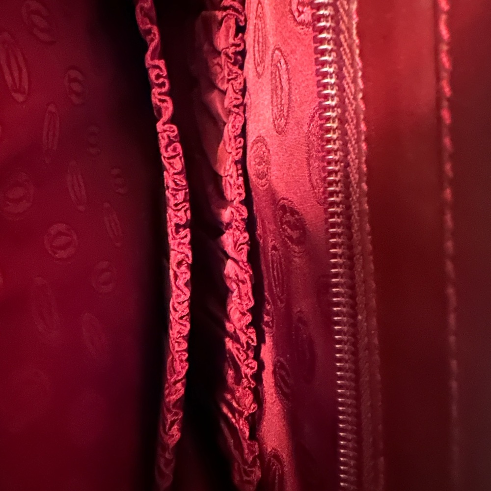Authentic Cartier Leather Clutch - Picture 3 of 5